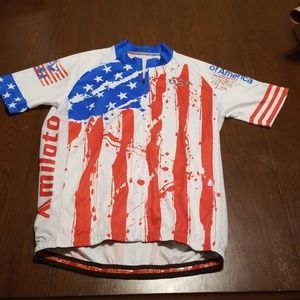 Molotov cycle race shirt 4th July Lady Liberty E32